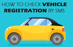 How to Check Vehicle Registration through SMS
