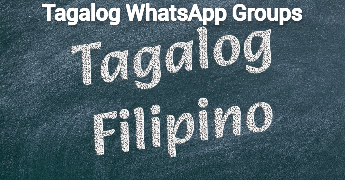 Tagalog WhatsApp Group Link