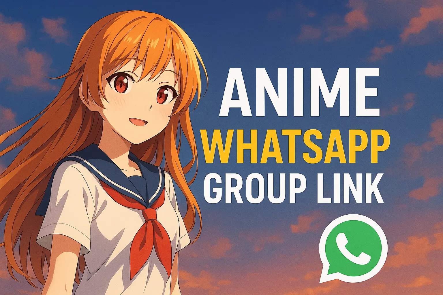 Anime WhatsApp Group Link