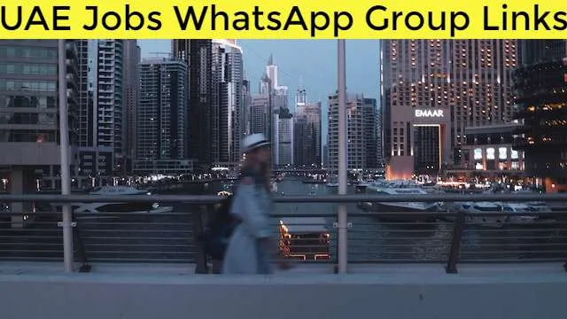 UAE Jobs WhatsApp Group Link