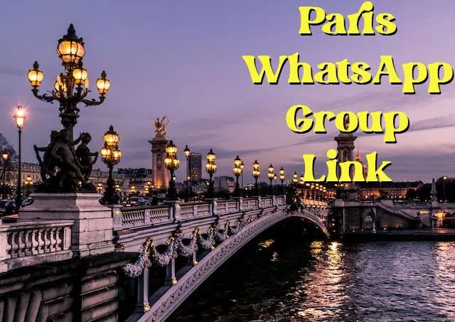 Paris WhatsApp Group Link