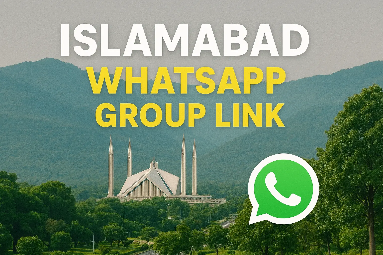 Islamabad WhatsApp Group Link